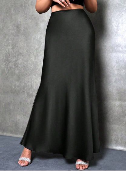 Jupes noir Satin