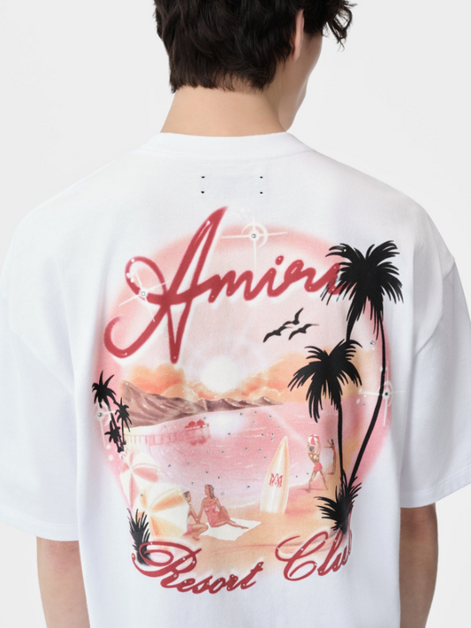 AMIRI  - BLANC