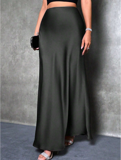 Jupes noir Satin