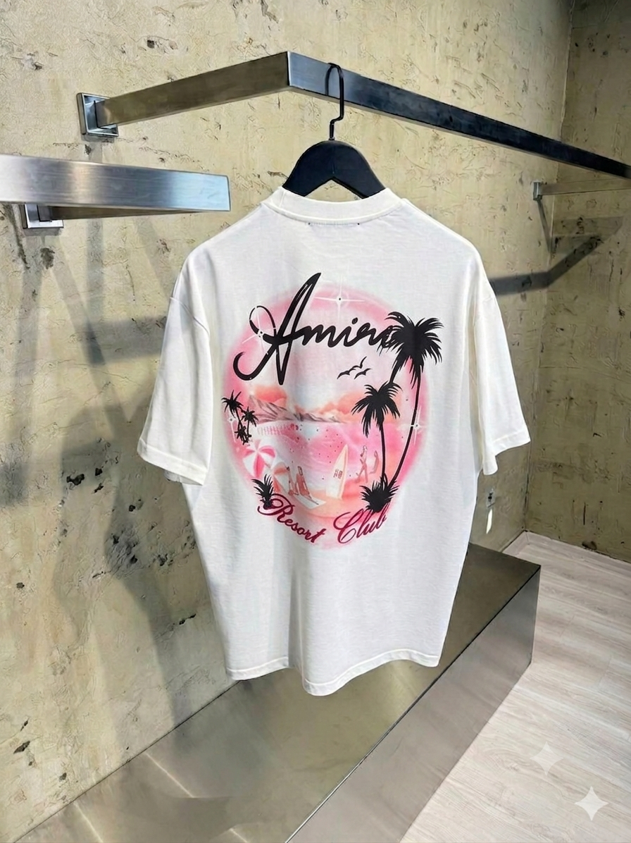AMIRI  - BLANC
