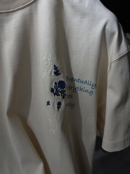 Tshirt Hors Oversized Blanc