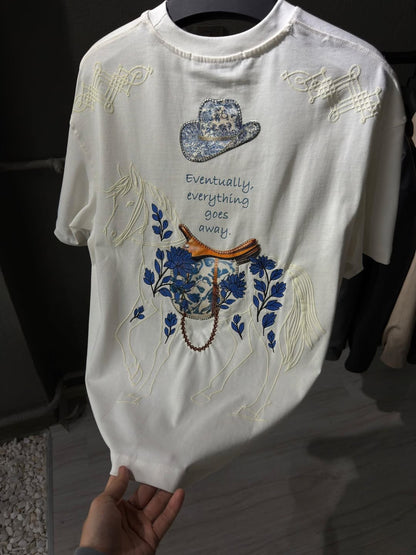 Tshirt Hors Oversized Blanc
